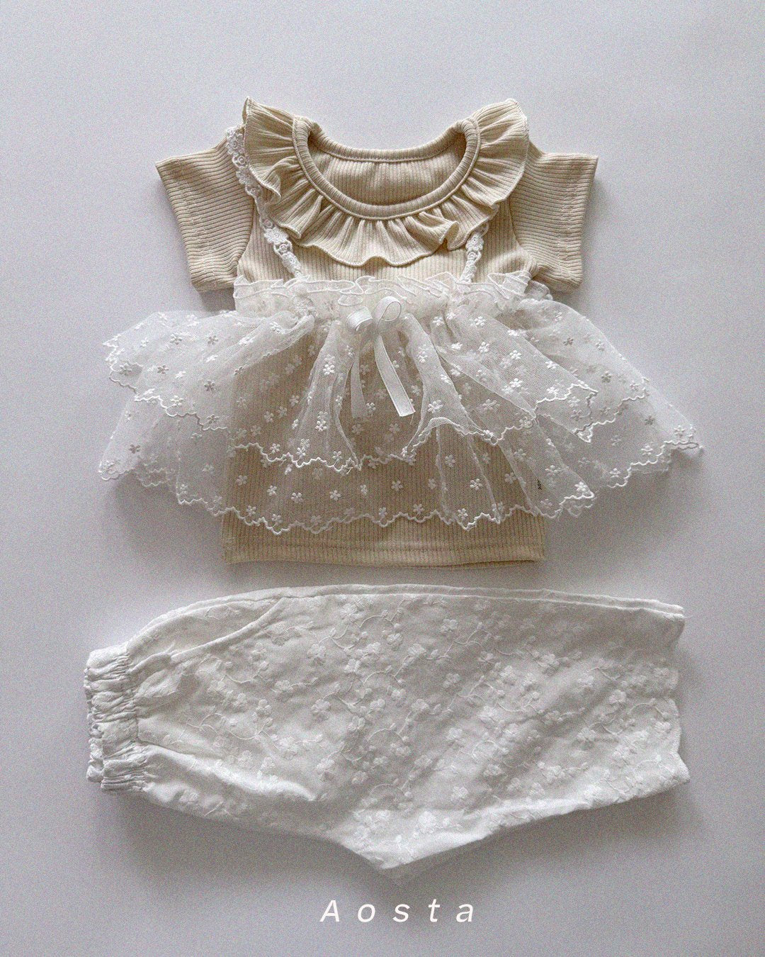 Aosta / Lace Strap Bustier