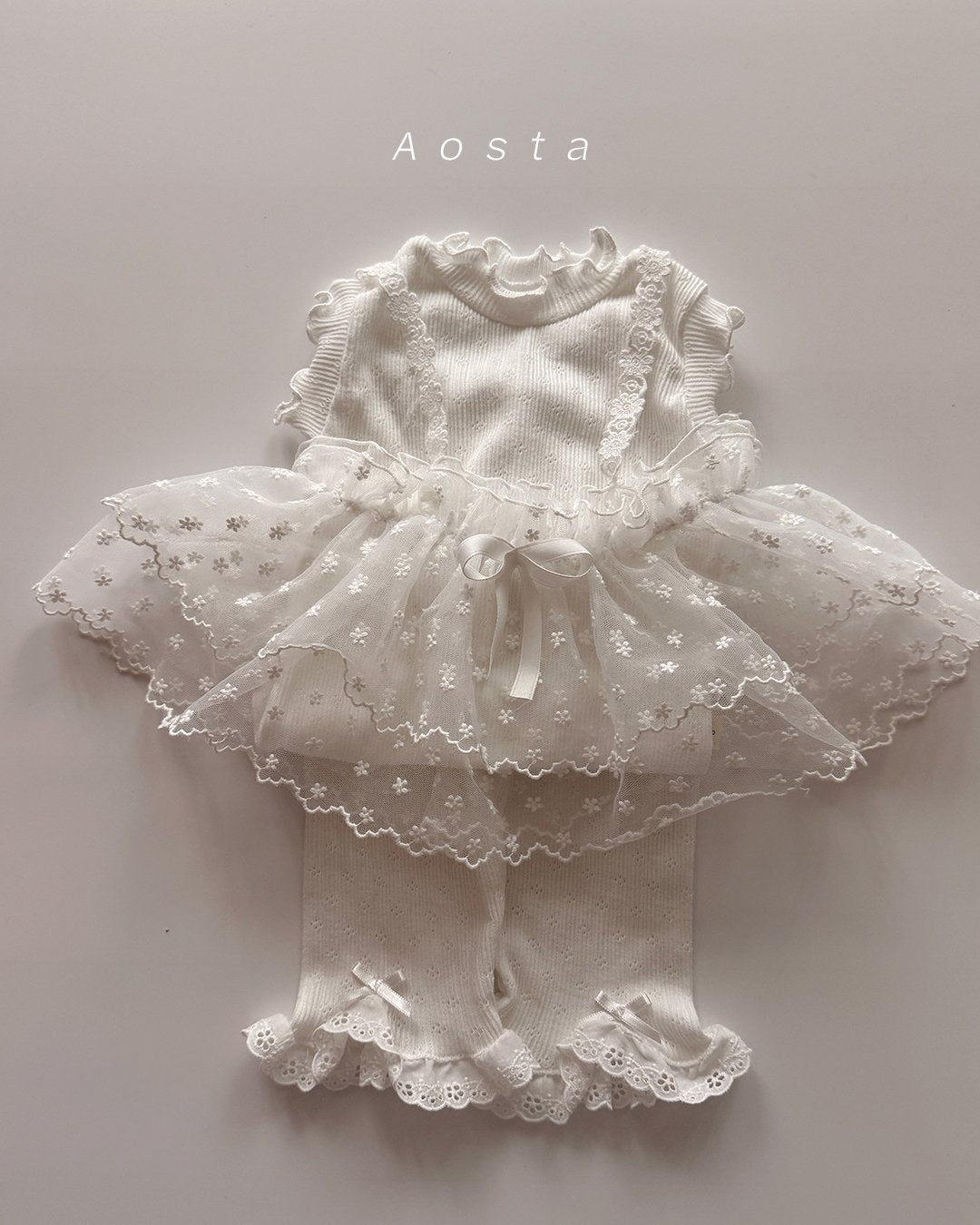 Aosta / Lace Strap Bustier