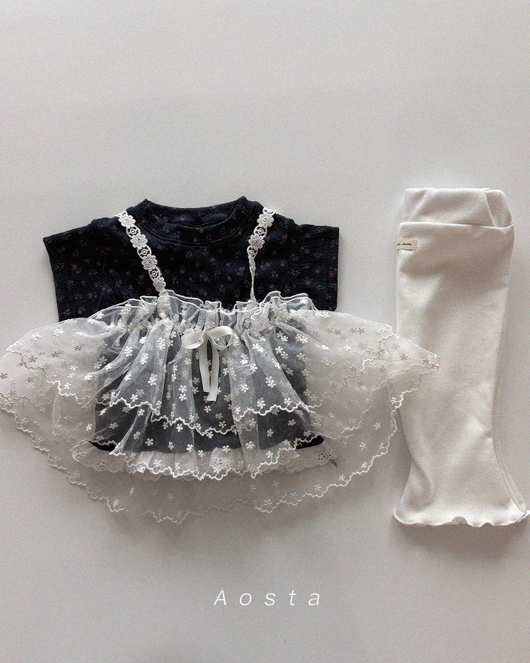 Aosta / Lace Strap Bustier