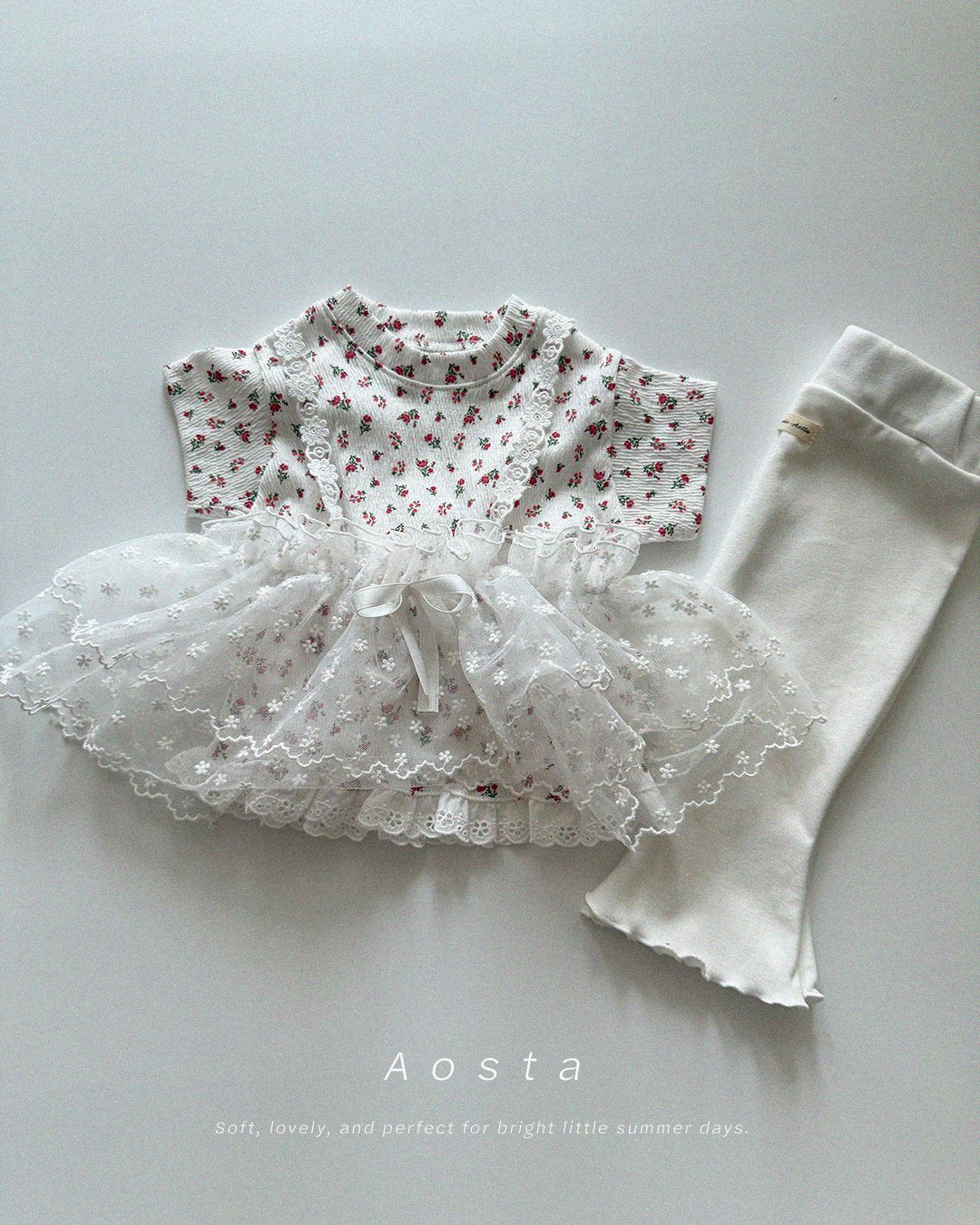 Aosta / Lace Strap Bustier