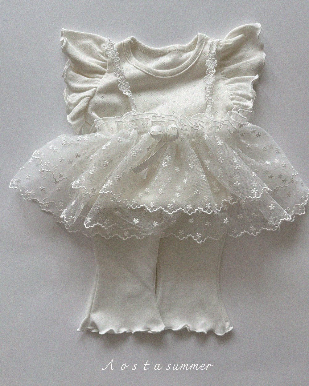 Aosta / Lace Strap Bustier