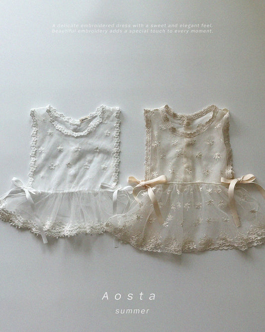 (予約) Aosta / Lace Vest