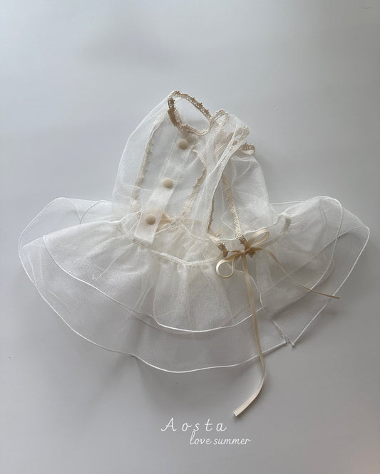 (予約) Aosta / Lace Simple Vest