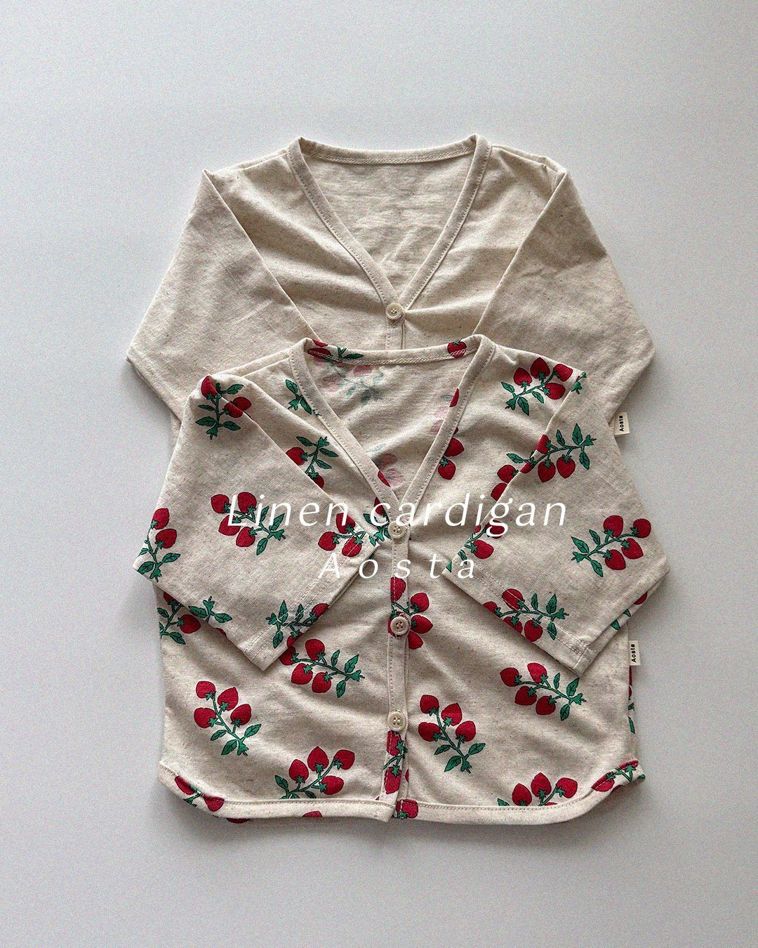 (予約) Aosta / Linen Cardigan