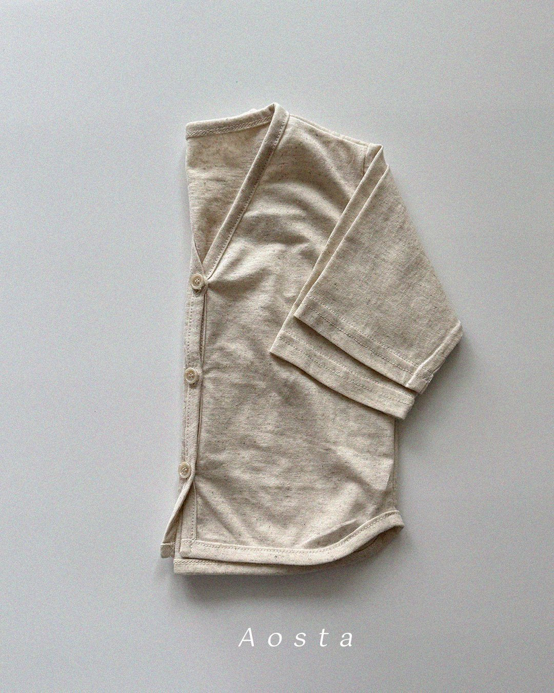 (予約) Aosta / Linen Cardigan