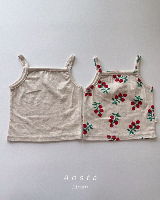 (予約) Aosta / Linen String T