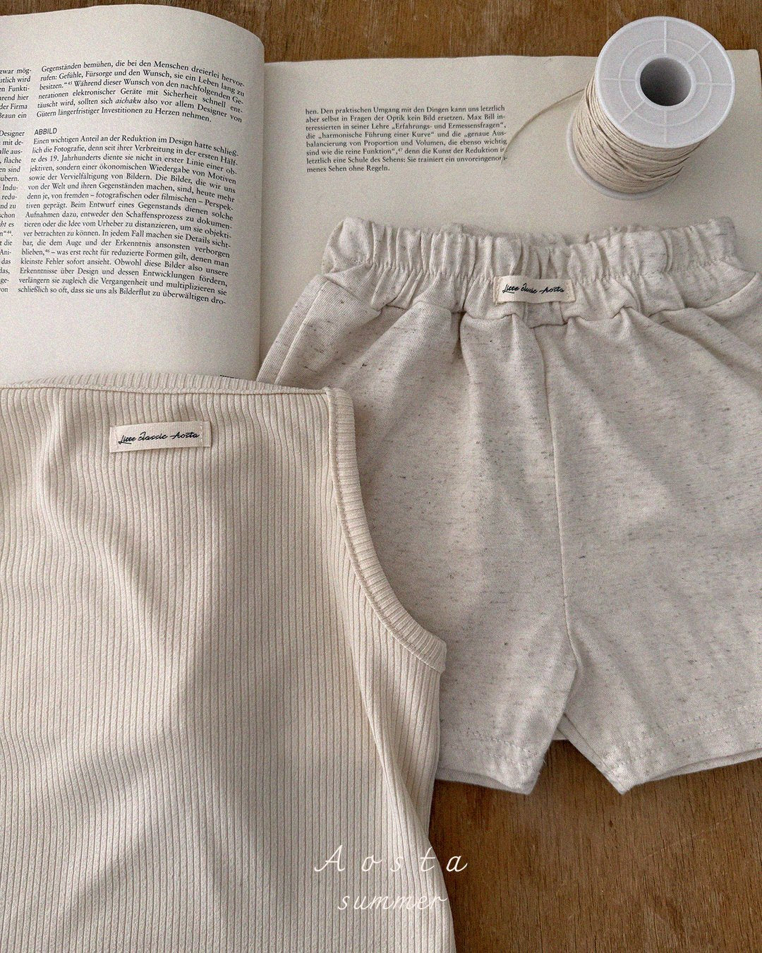 (予約) Aosta / Linen Shorts