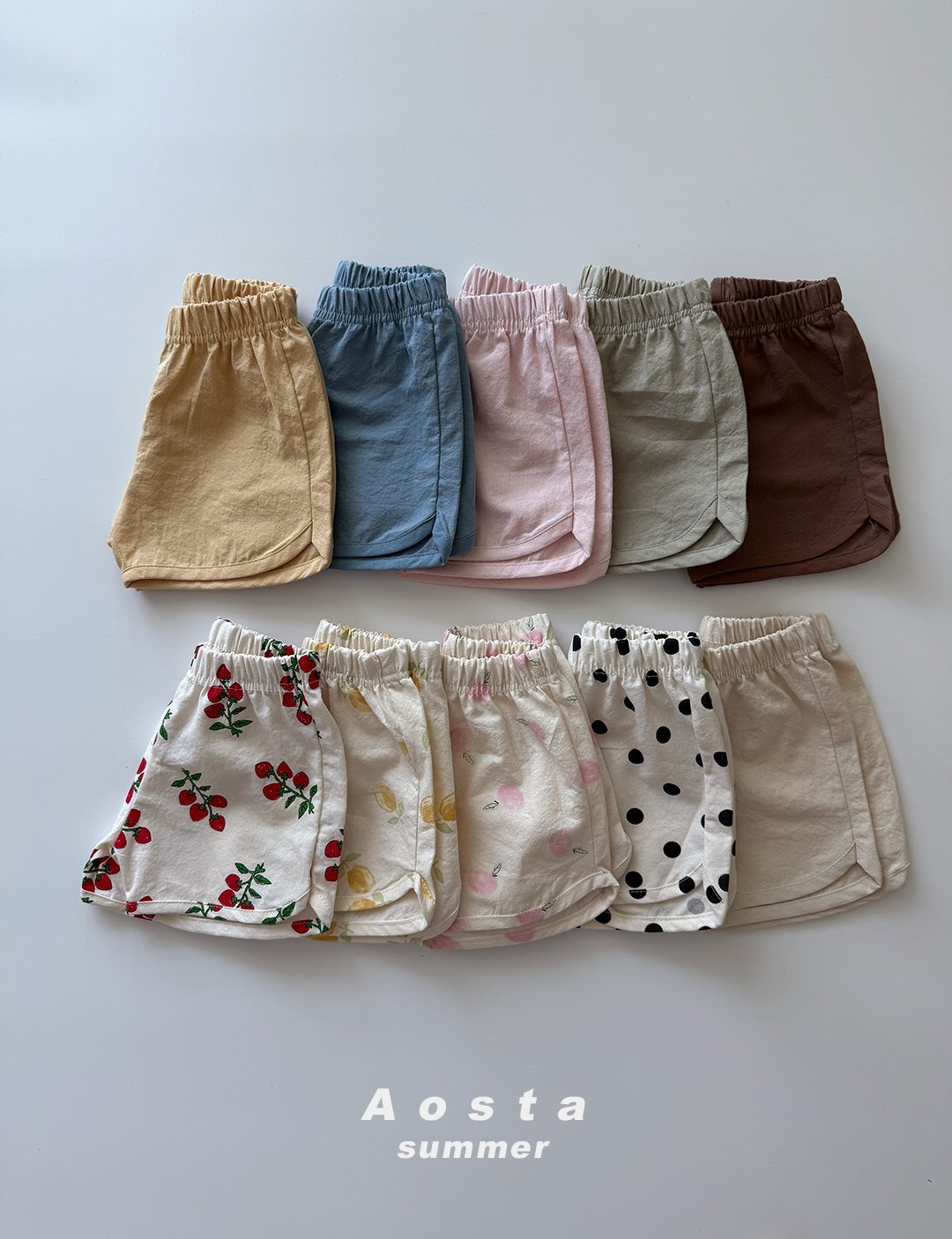 (予約) Aosta / Summer Short Pants