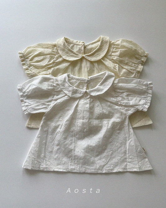 (予約) Aosta / Collar Blouse