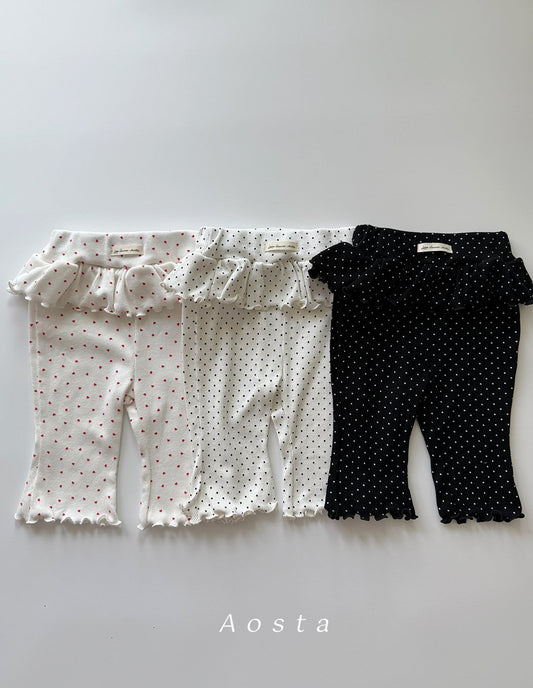 (予約) Aosta / Kiki Frill Pants
