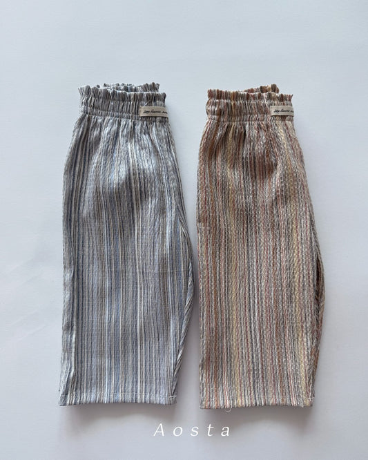 (予約) Aosta  / Cool Linen Pants