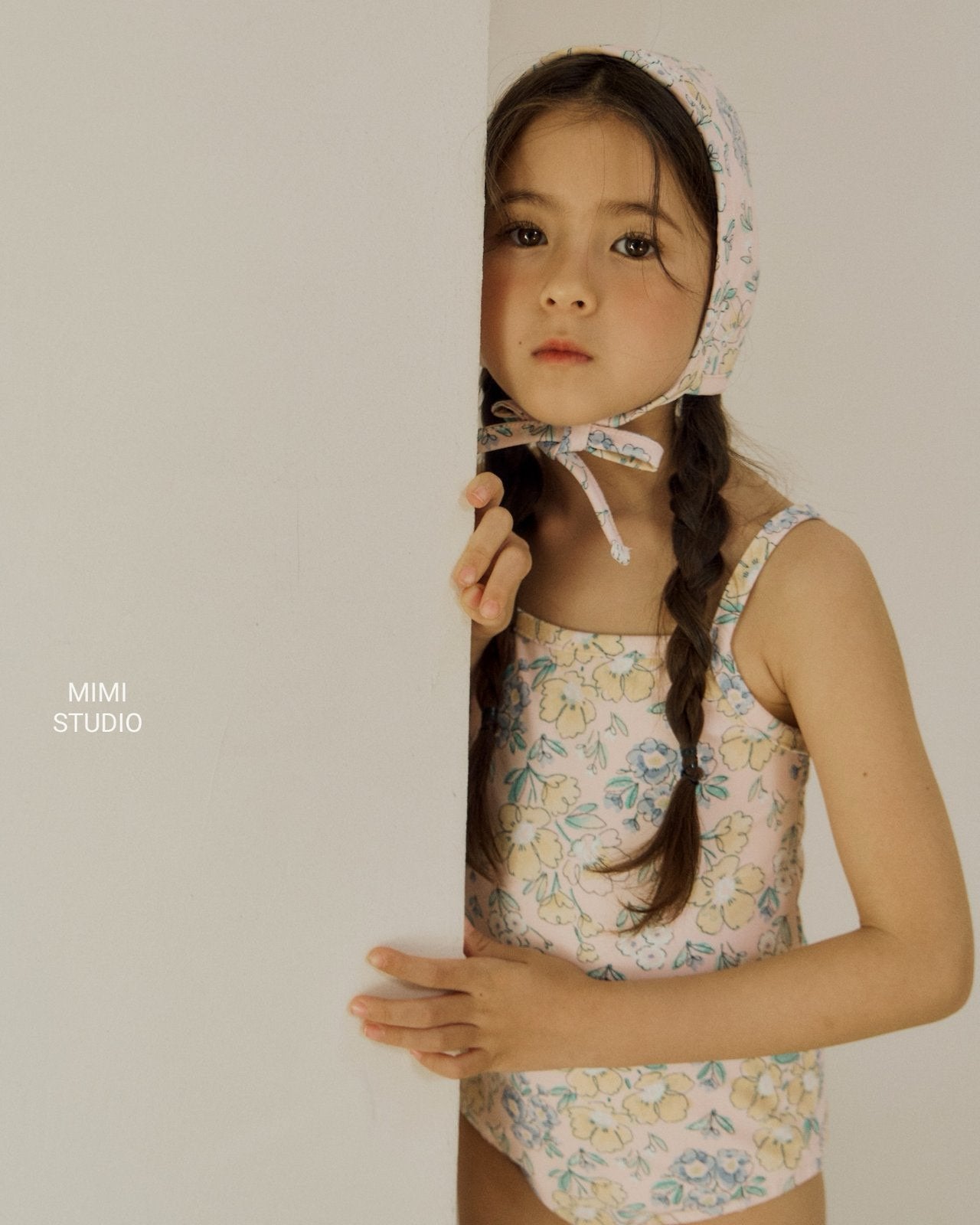 (予約) BY MIMI /  Flower Swimsuit