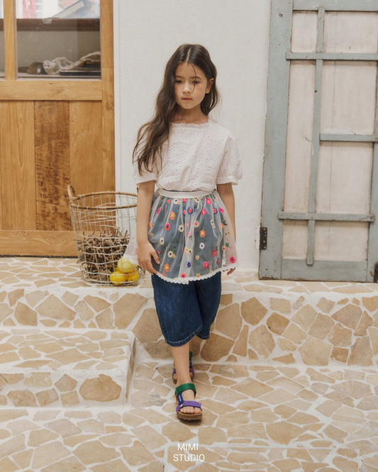 (予約) BY MIMI / Rainbow Skirt