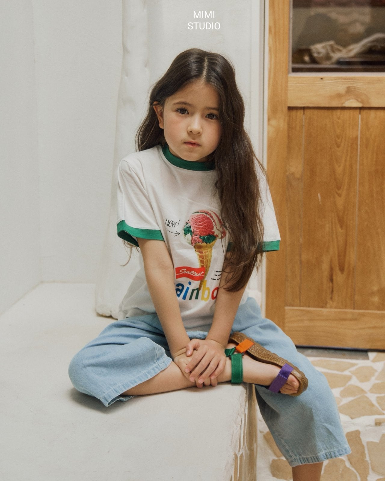 (予約) BY MIMI / Leo Denim Pants