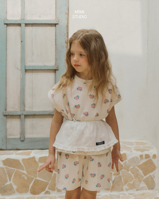 (予約) BY MIMI /  Angel Flower T-shirt