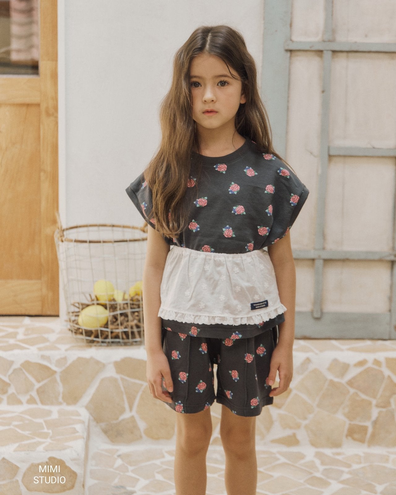 (予約) BY MIMI /  Angel Flower pants