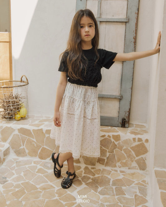 (予約) BY MIMI / Flare Skirt