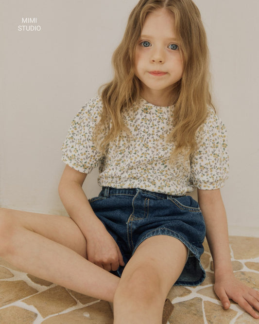 (予約) BY MIMI / Small Floral T-shirt