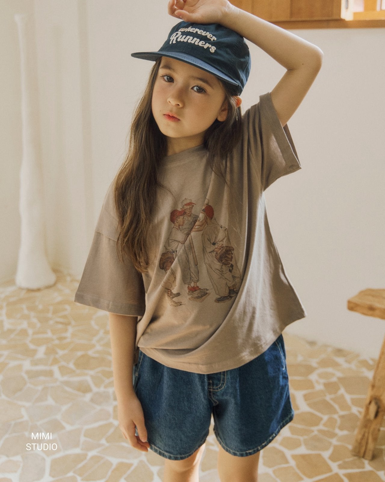 (予約) BY MIMI / Baseball Team T-shirt