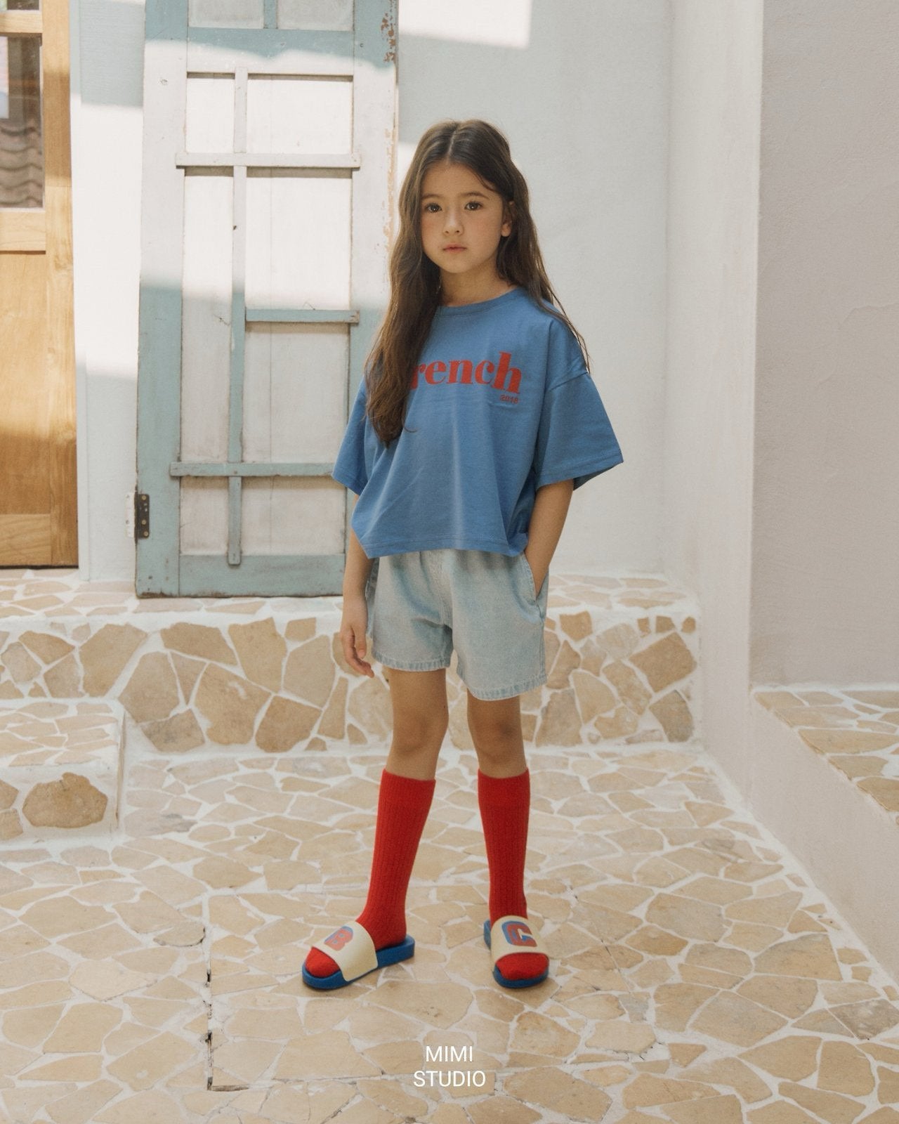 (予約) BY MIMI /  French T-shirt