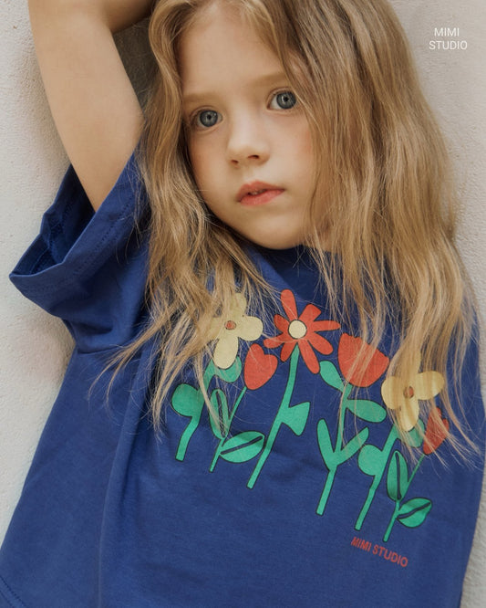 (予約) BY MIMI / Flower Party T-shirt