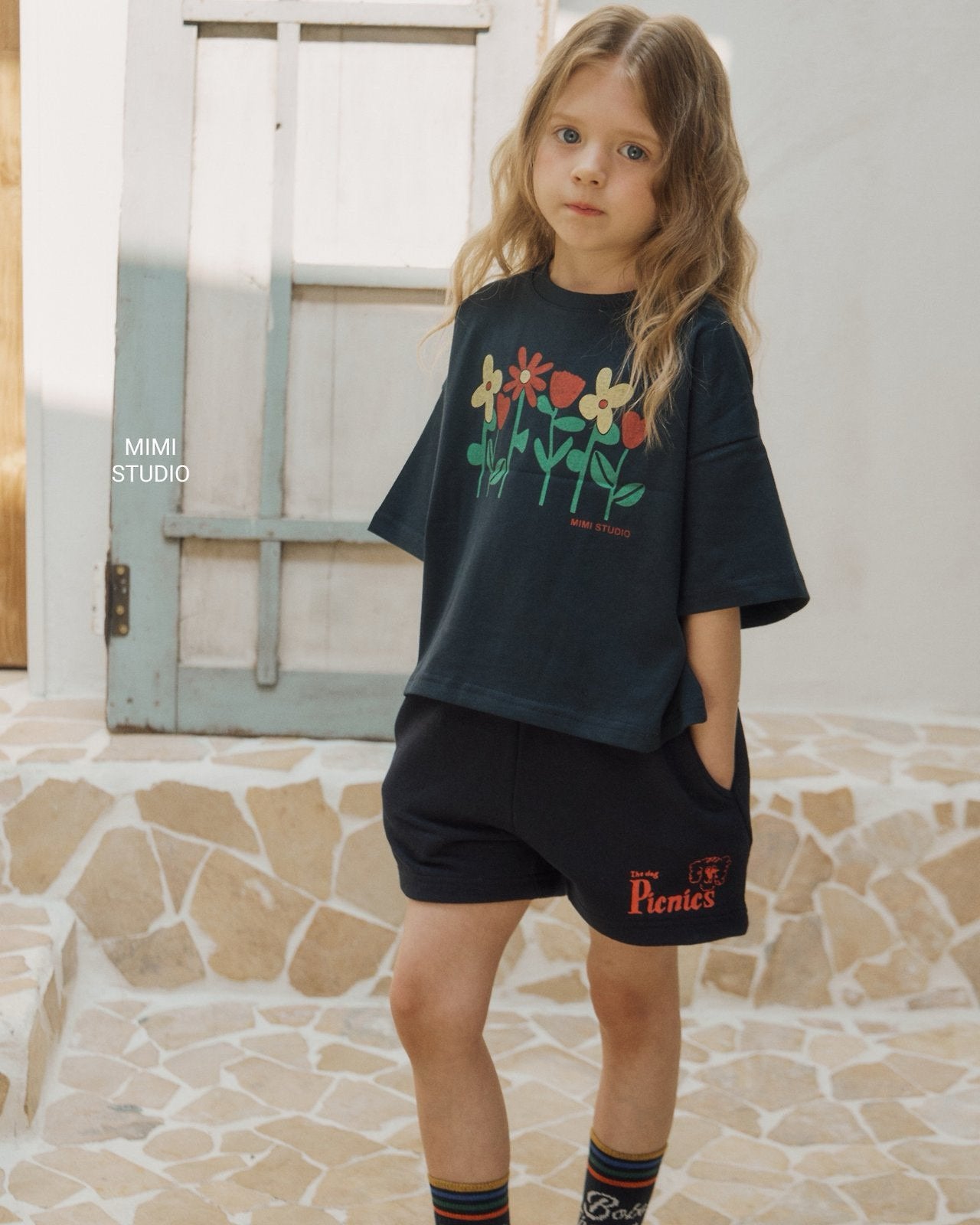 (予約) BY MIMI / Flower Party T-shirt