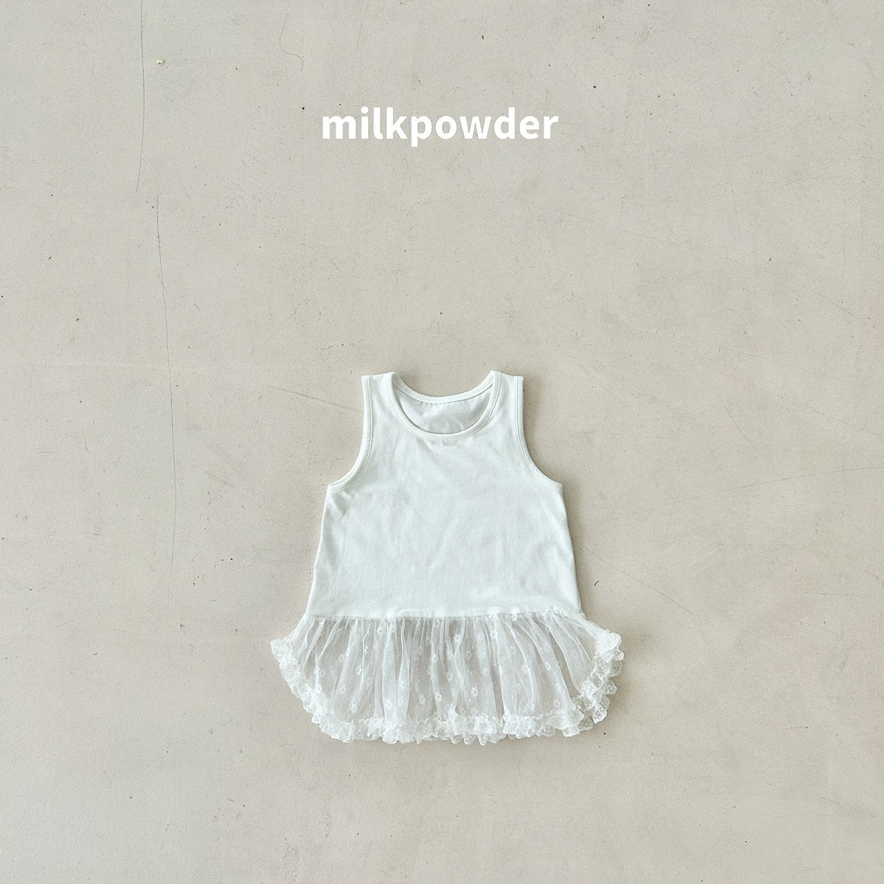 (取り寄せ) milk powder  /  Salang Sleeveless T
