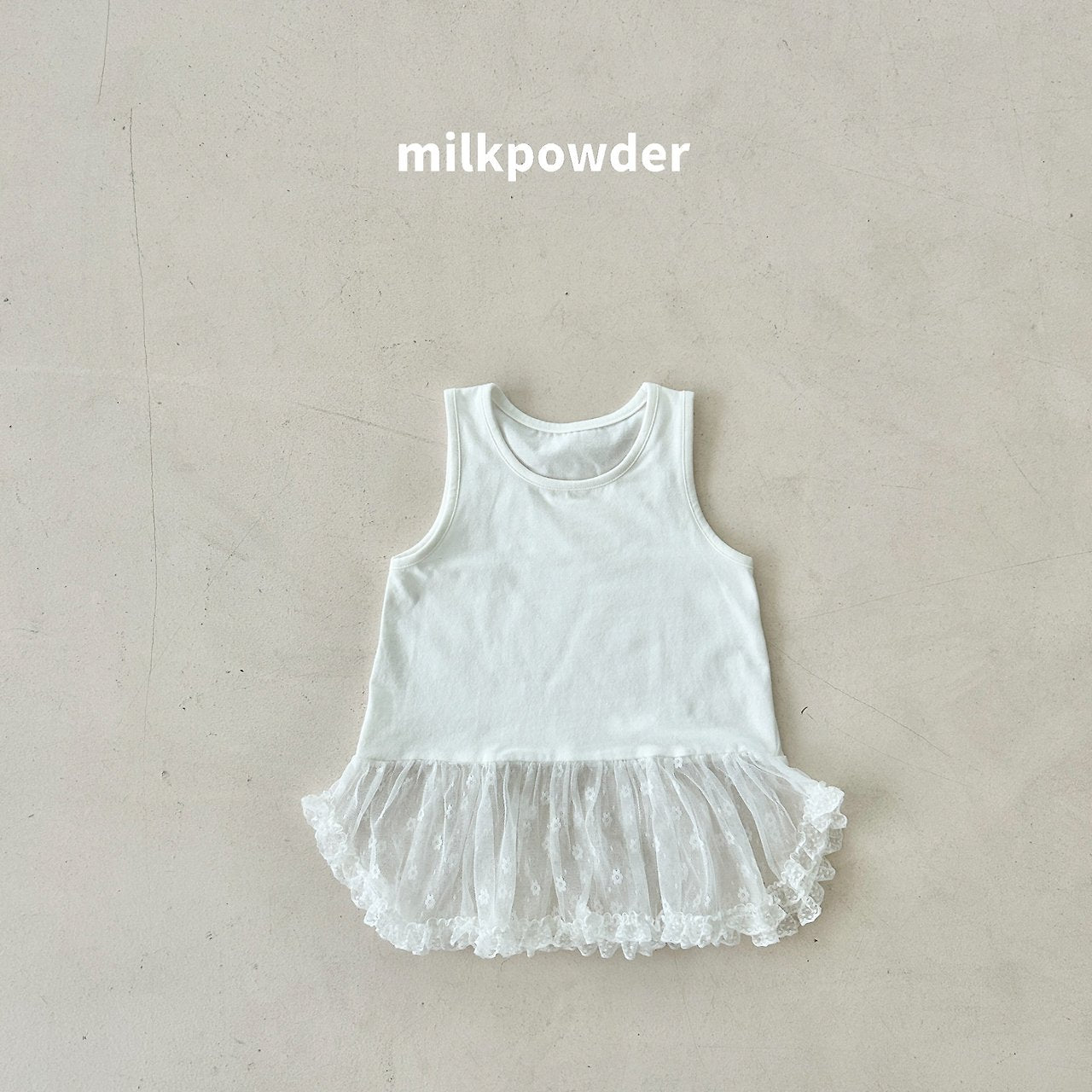 (取り寄せ) milk powder  /  Salang Sleeveless T