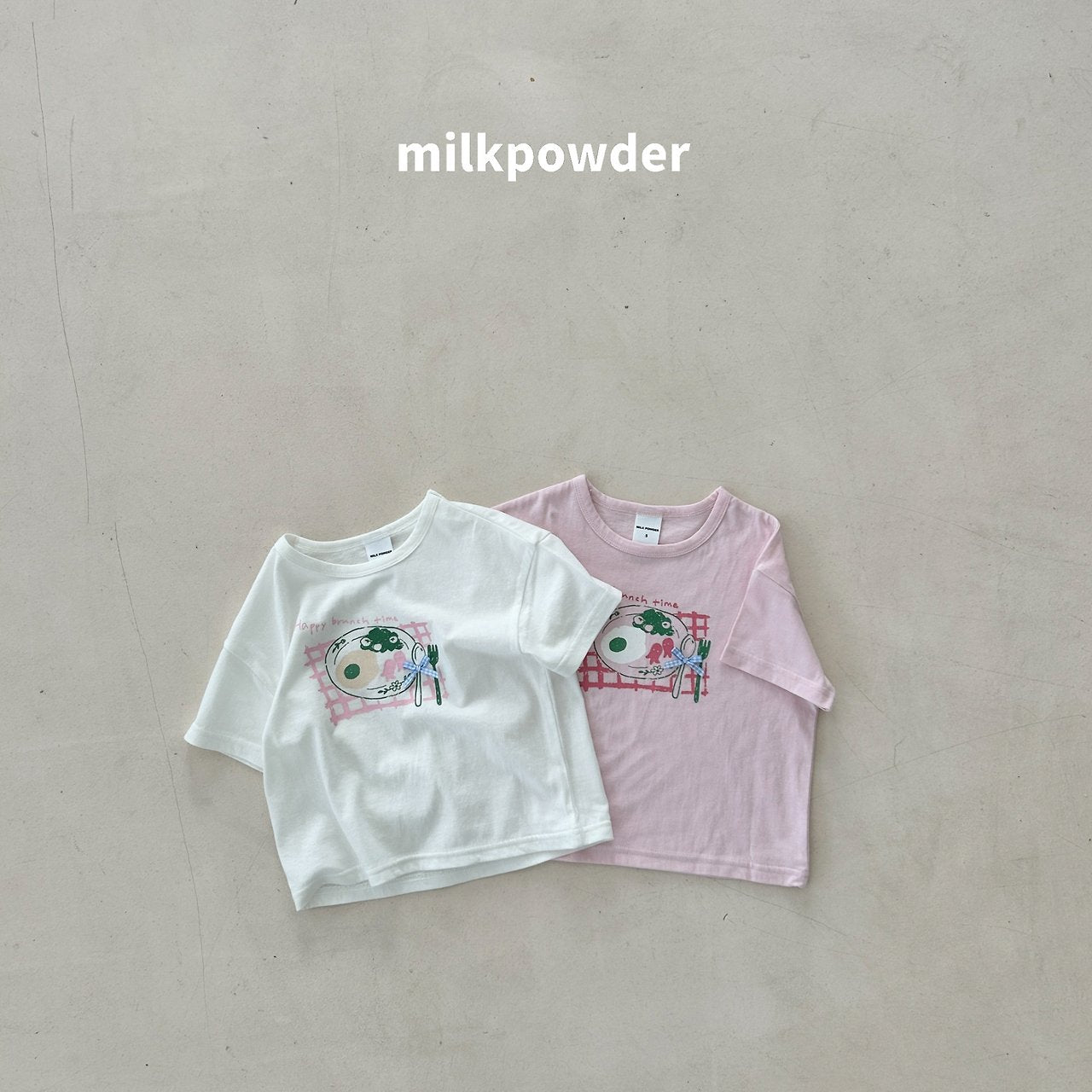 (取り寄せ) milk powder  / Brunch Tee