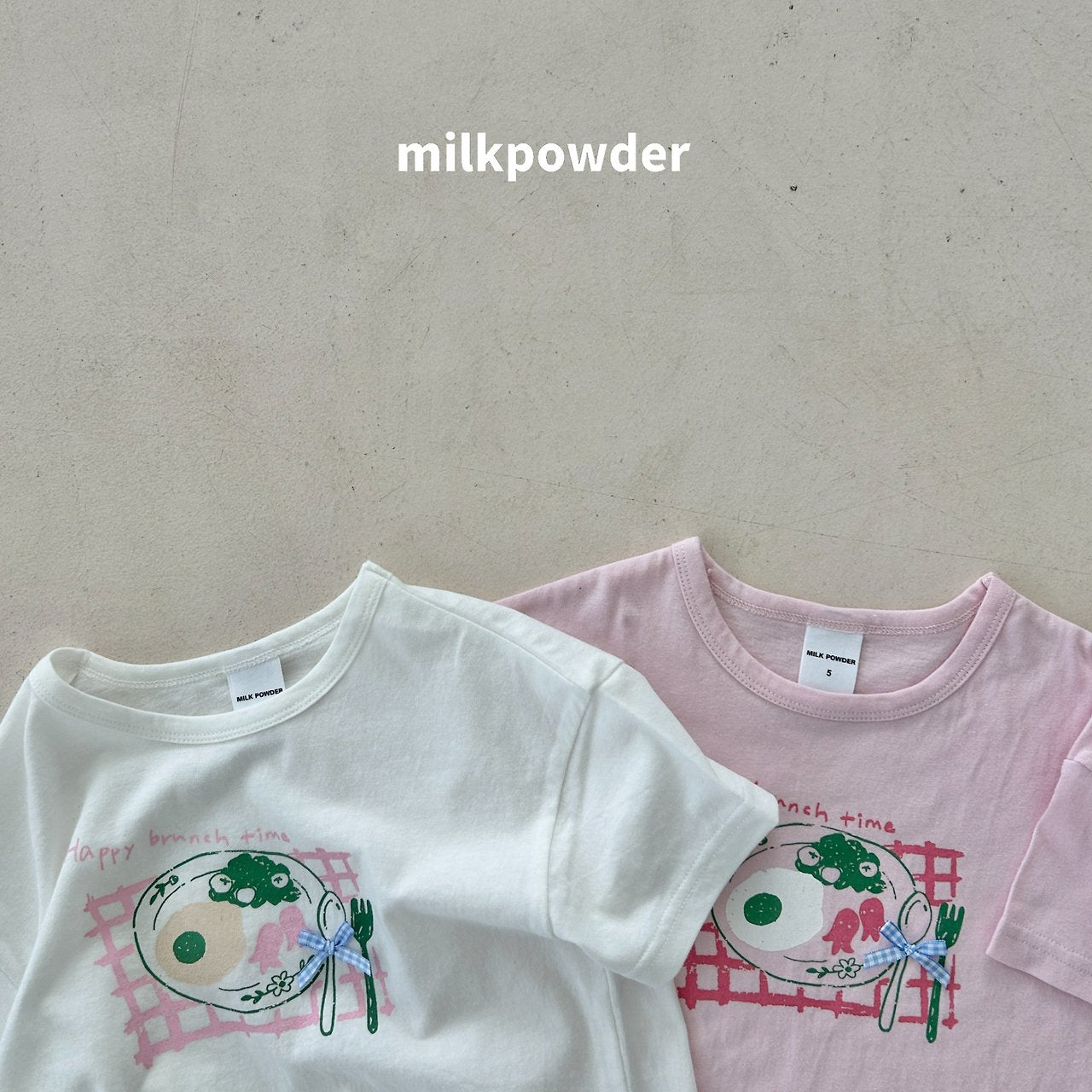 (取り寄せ) milk powder  / Brunch Tee