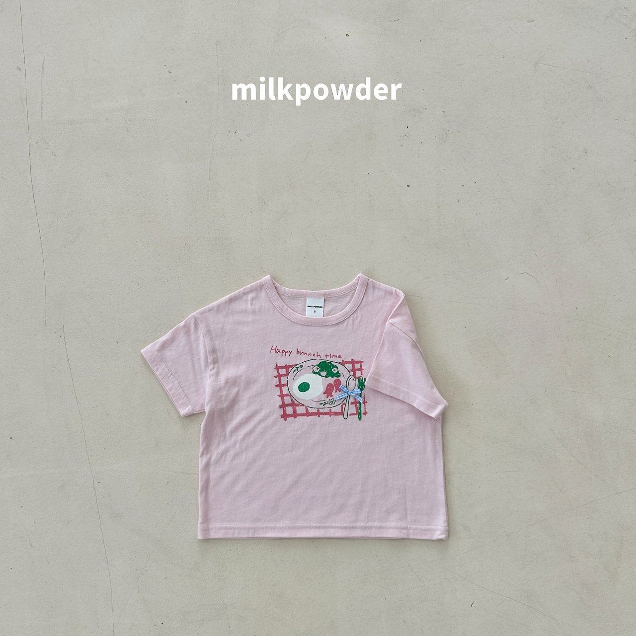 (取り寄せ) milk powder  / Brunch Tee