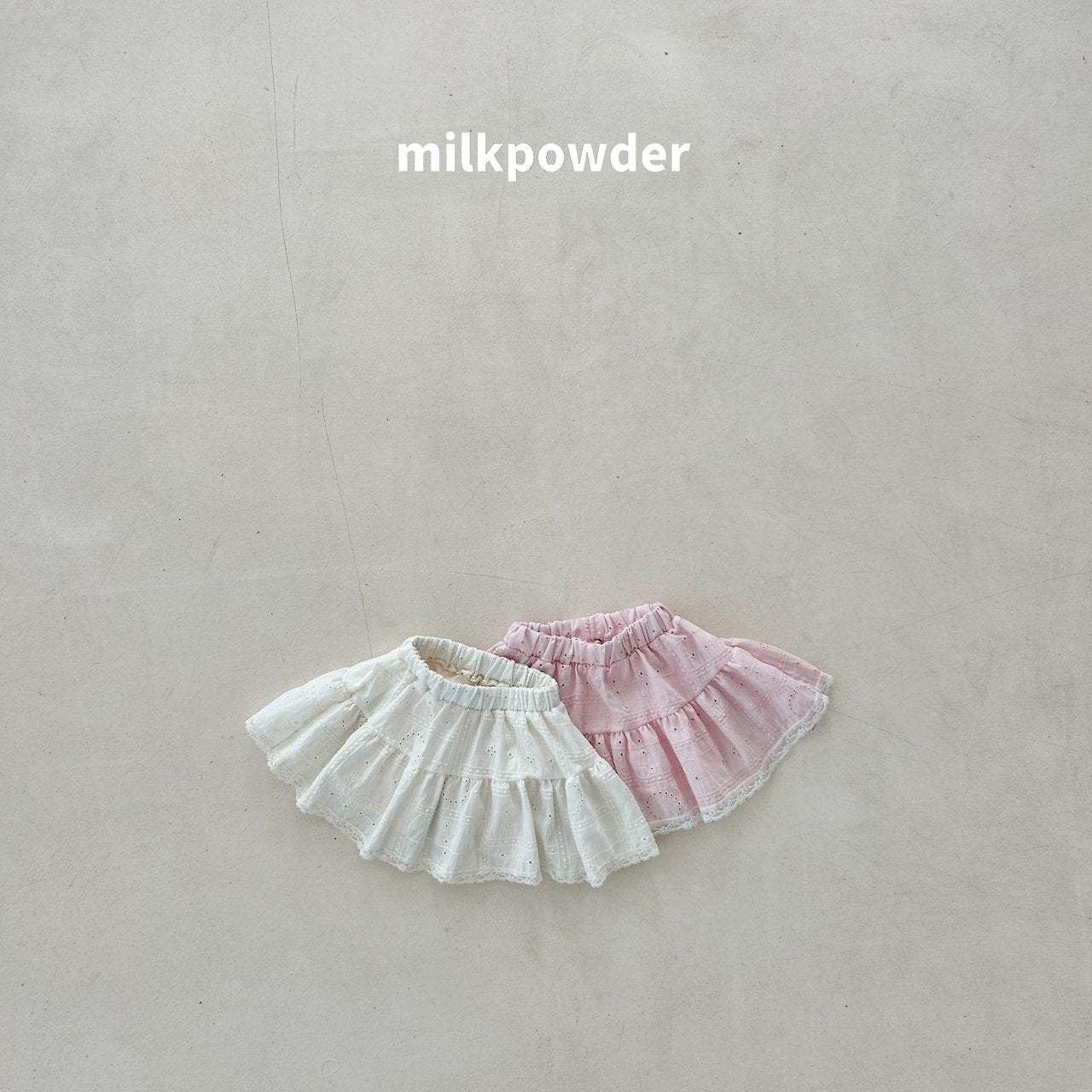 (取り寄せ) milk powder  / Keller Skirt (set-up)