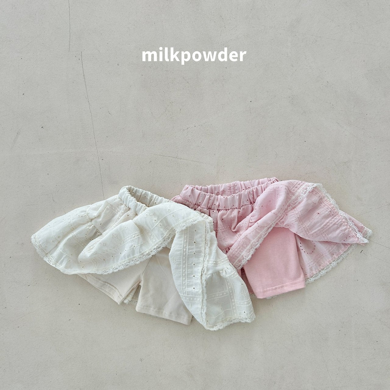 (取り寄せ) milk powder  / Keller Skirt (set-up)