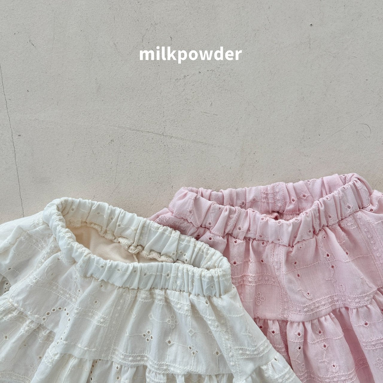 (取り寄せ) milk powder  / Keller Skirt (set-up)