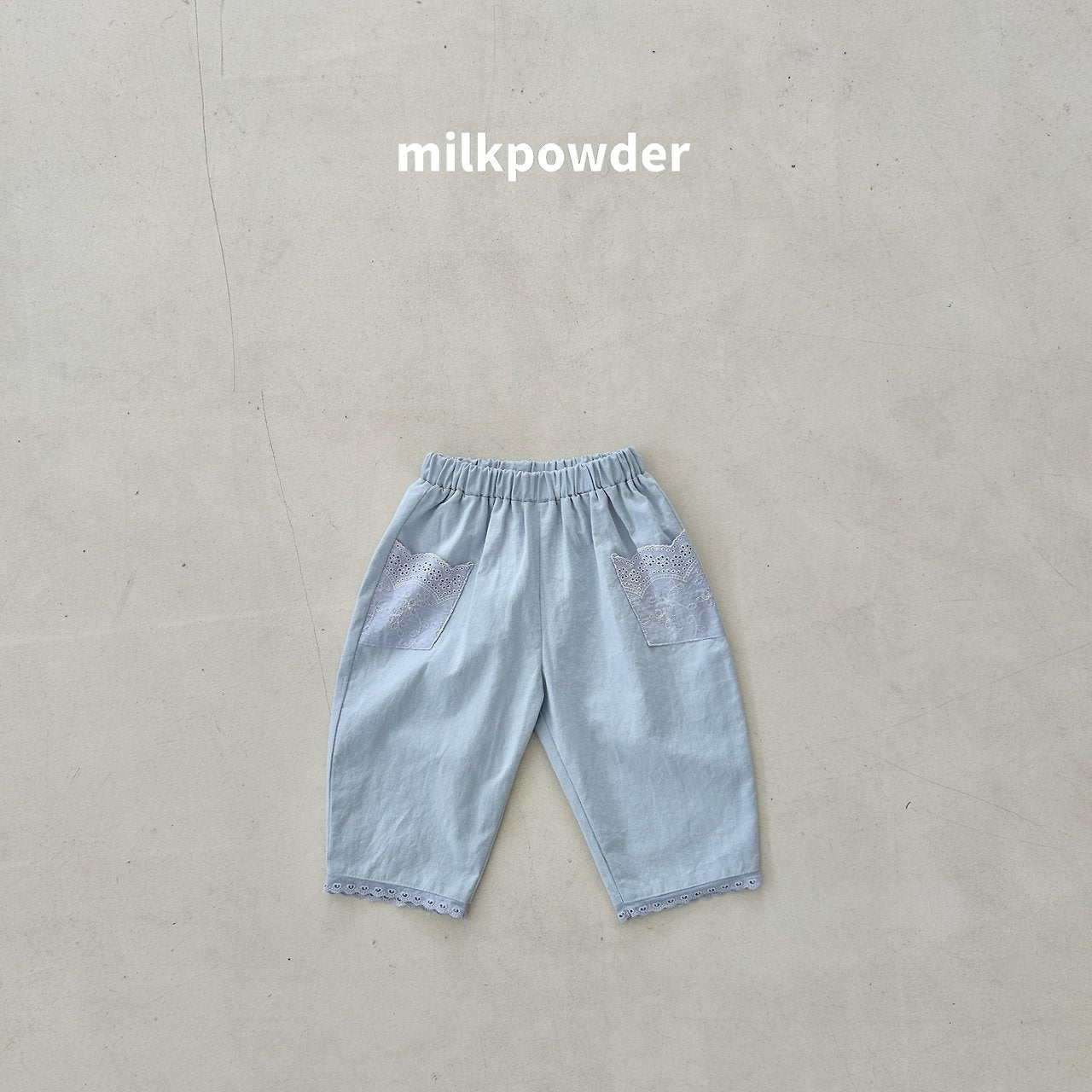 milk powder  /  Eggplant Pants