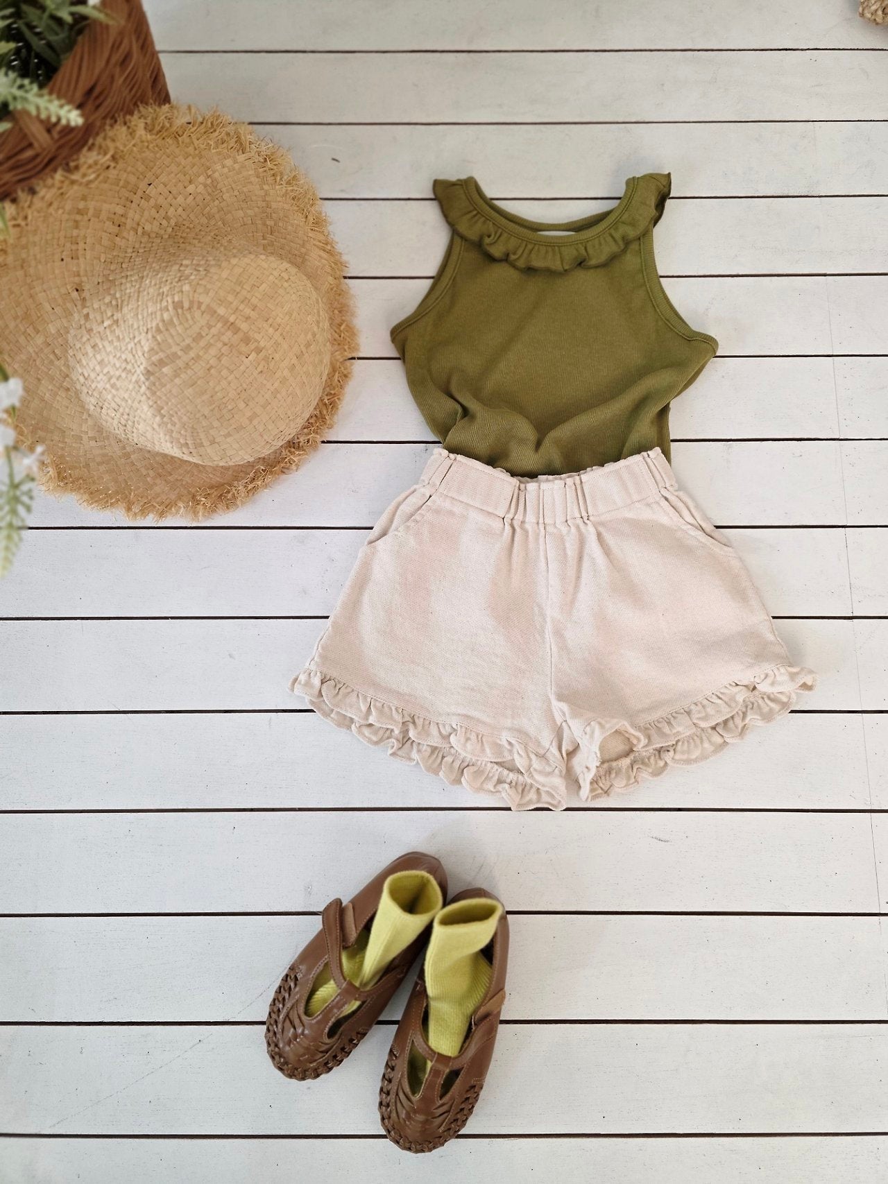 mon Atelier /  Matcha Choco Camisole