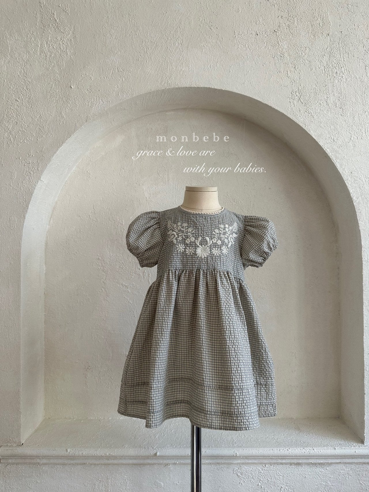 monbebe  /  Hannah 刺繡洋裝