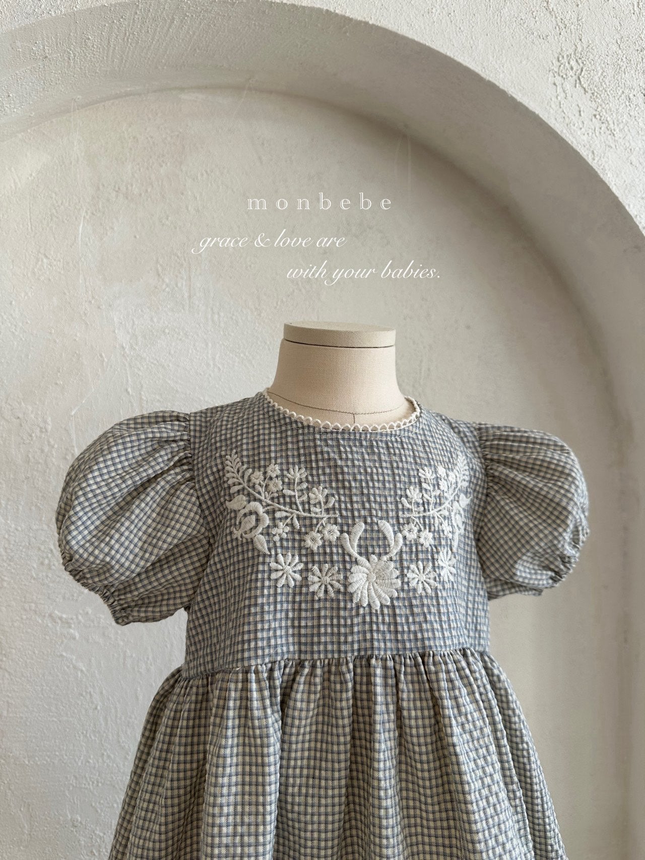 monbebe  /  Hannah 刺繡洋裝