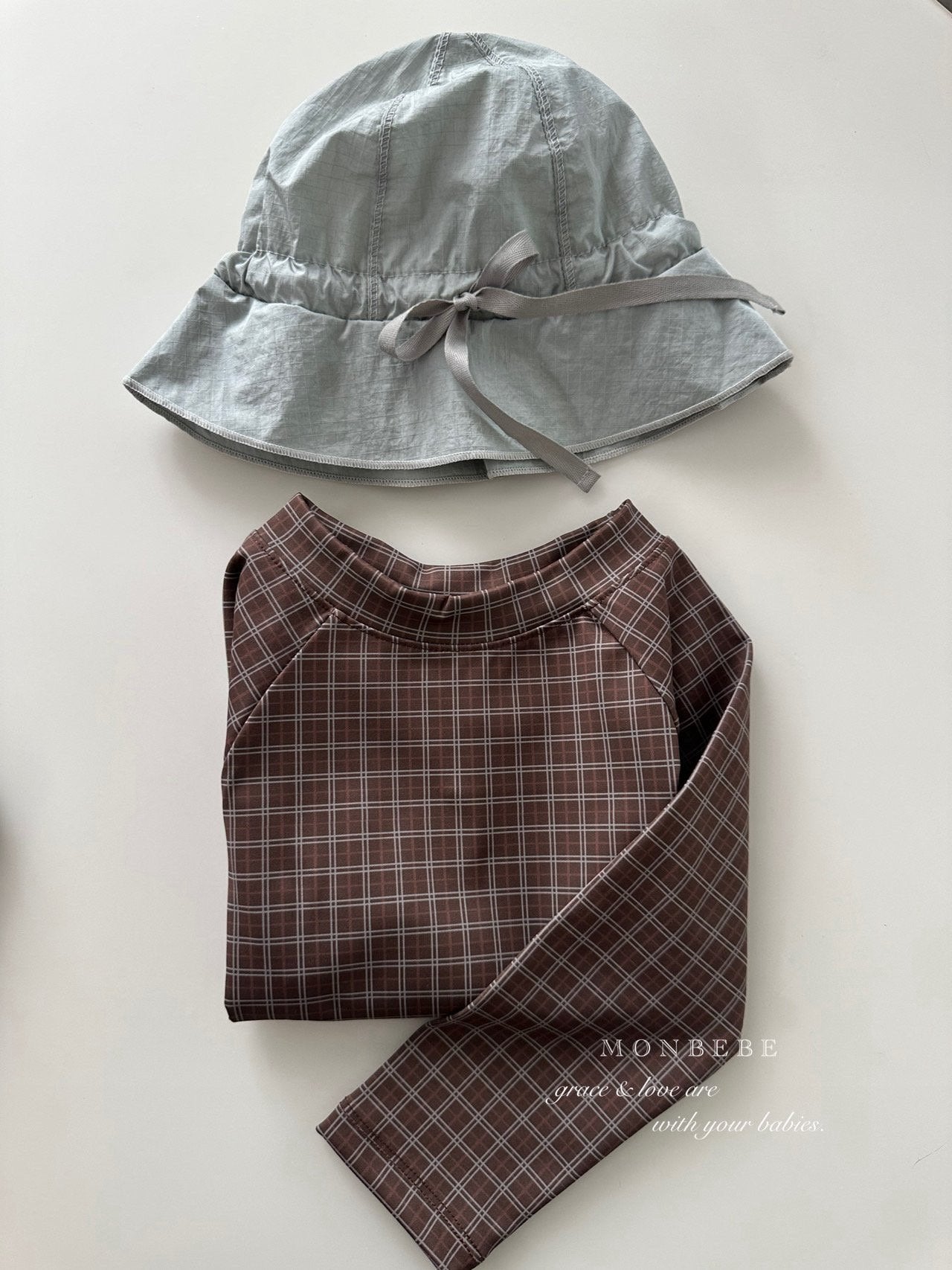 (予約) monbebe  / Brownie Bucket Hat
