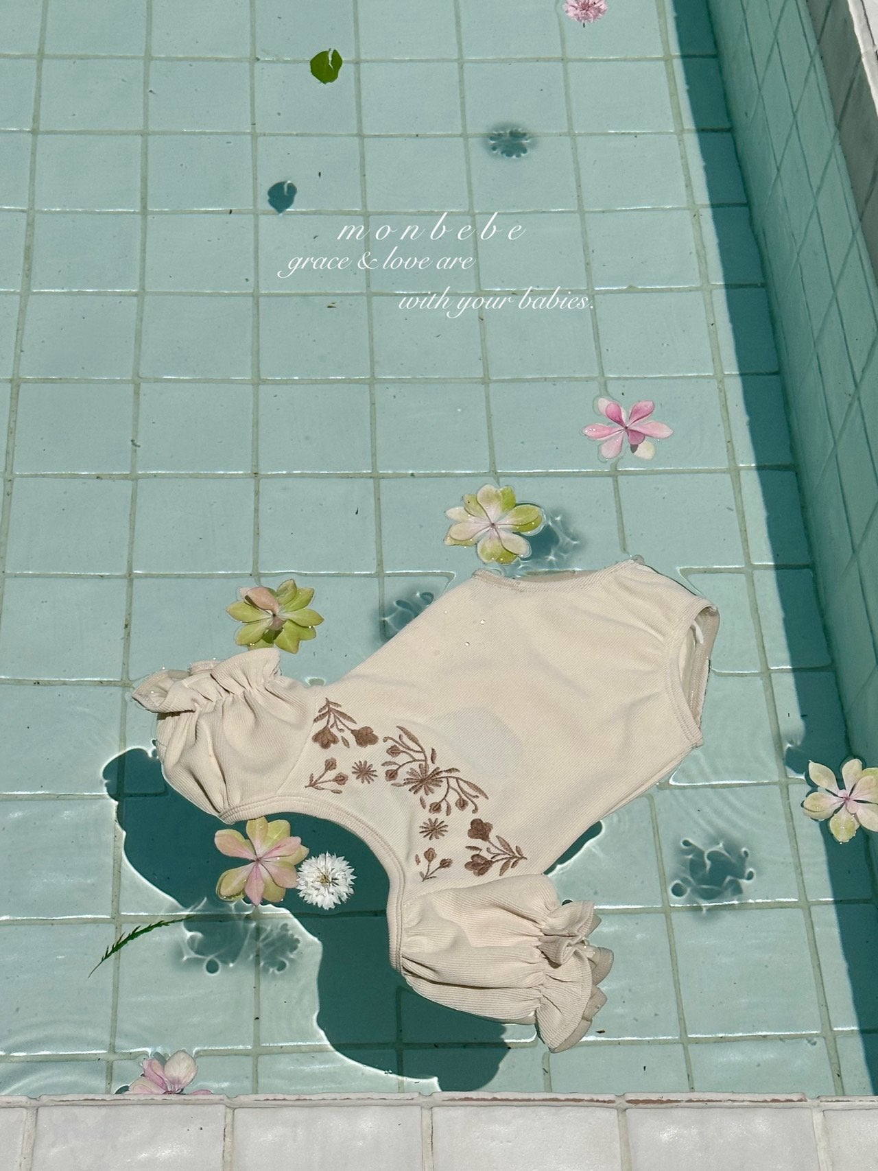 (予約) monbebe  / Daisy Swimwear