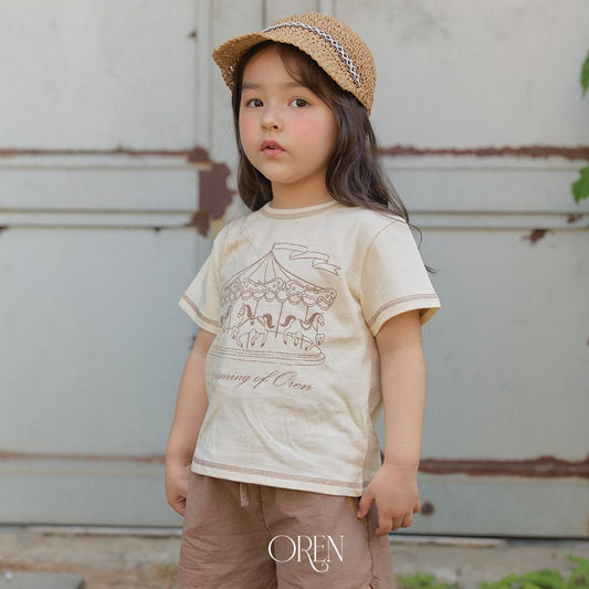 (予約) OREN / Dreaming Carousel T-shirt