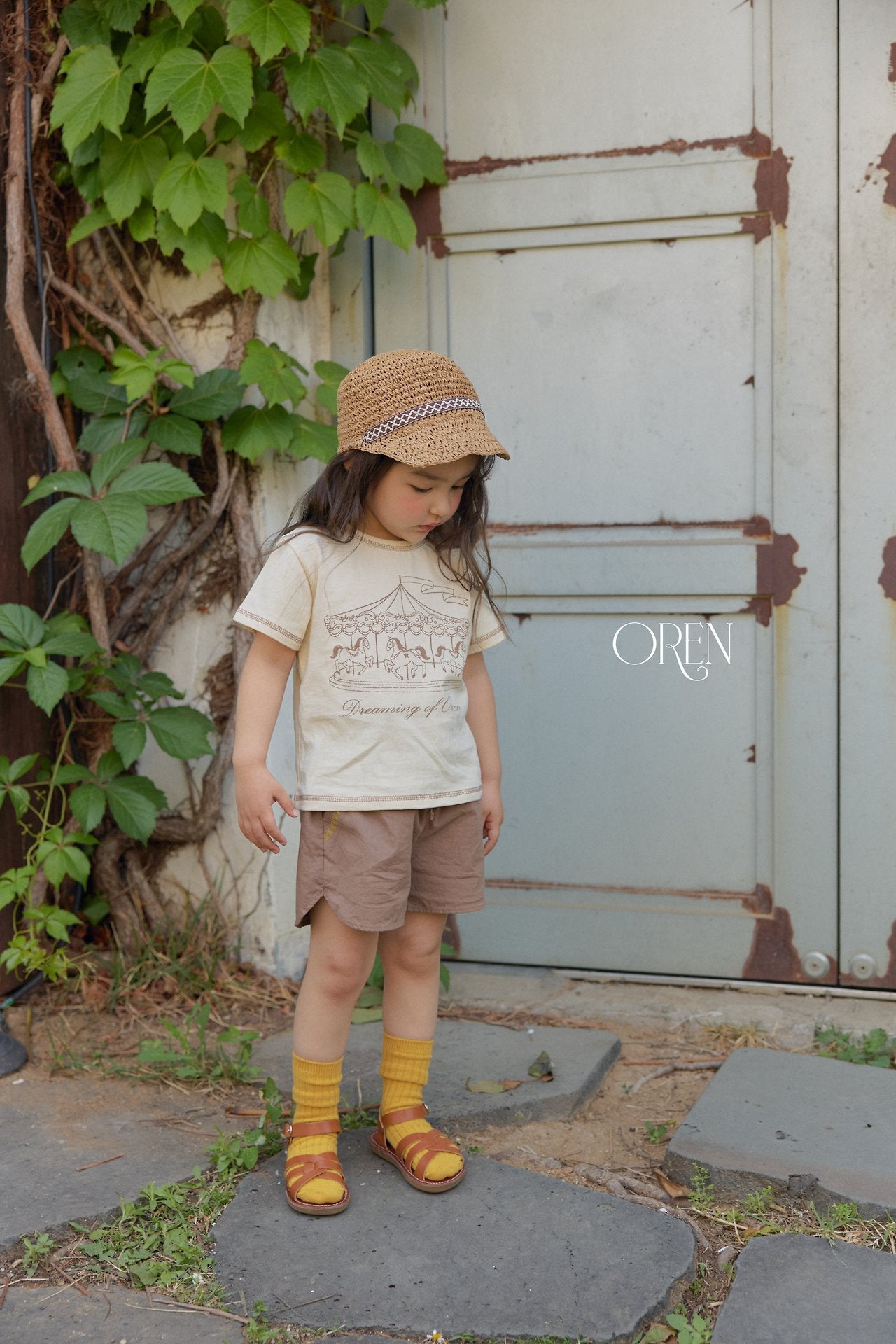 (予約) OREN / Dreaming Carousel T-shirt