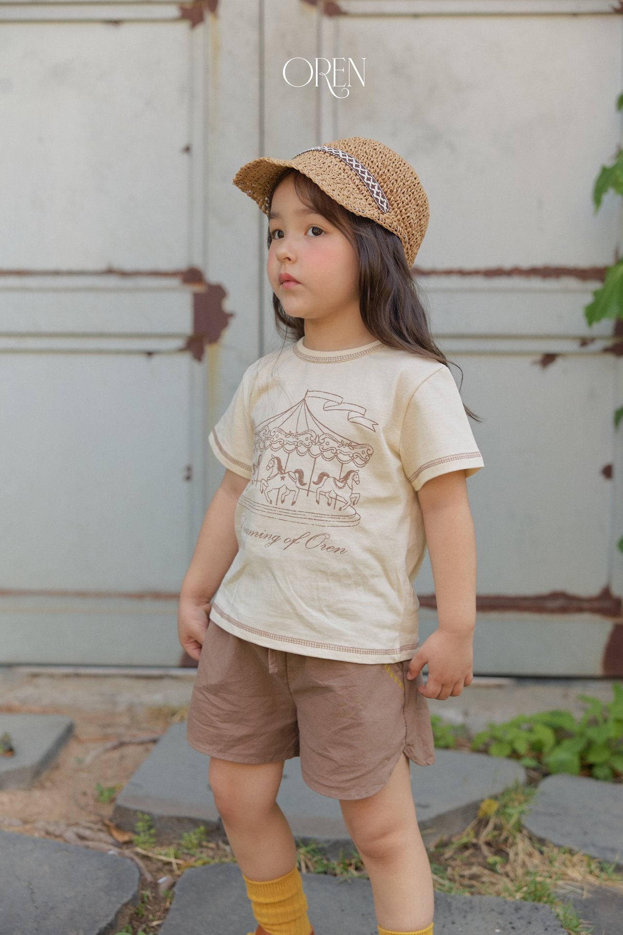 (予約) OREN / Dreaming Carousel T-shirt