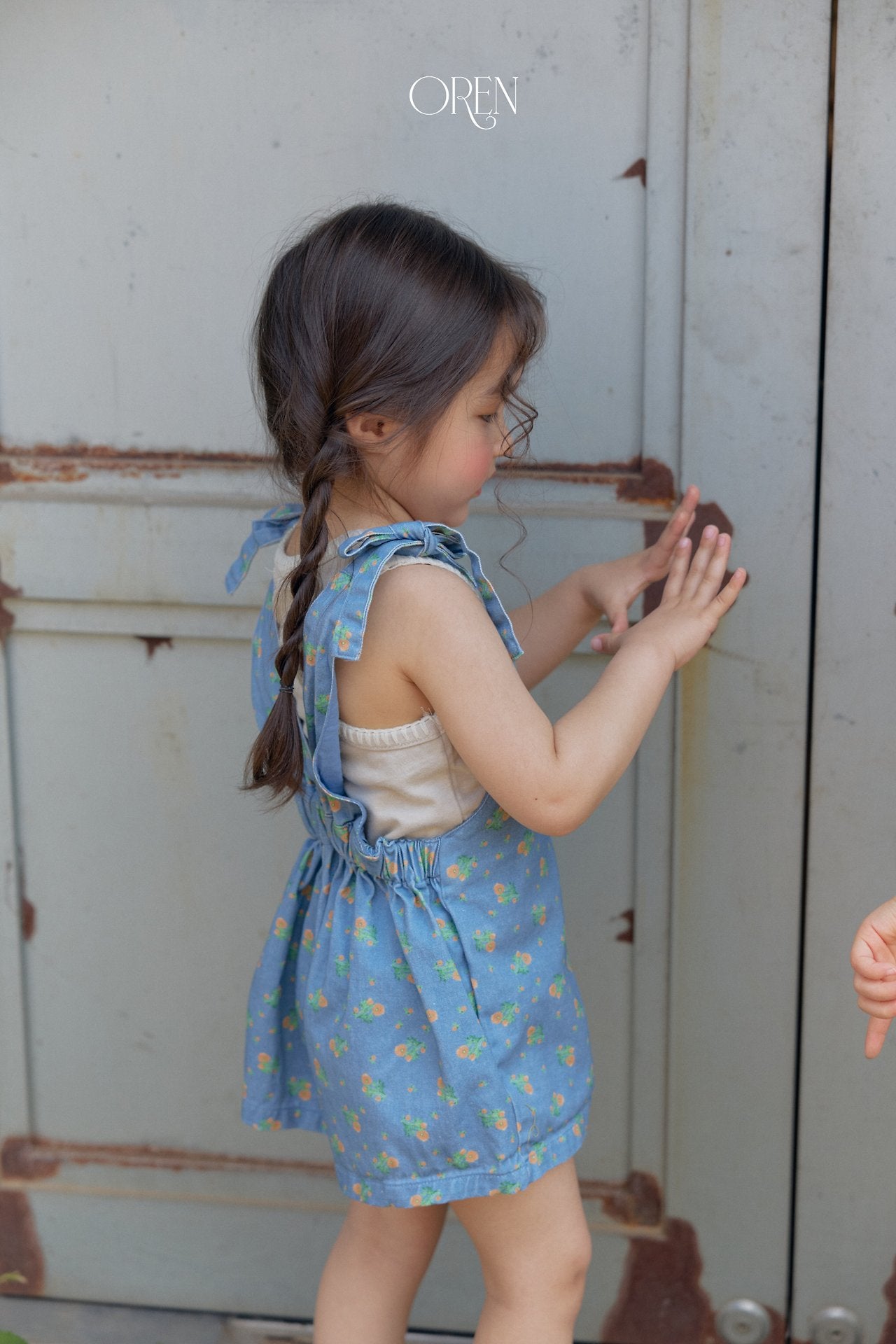 (予約) OREN /  Camellia Jumper Overalls