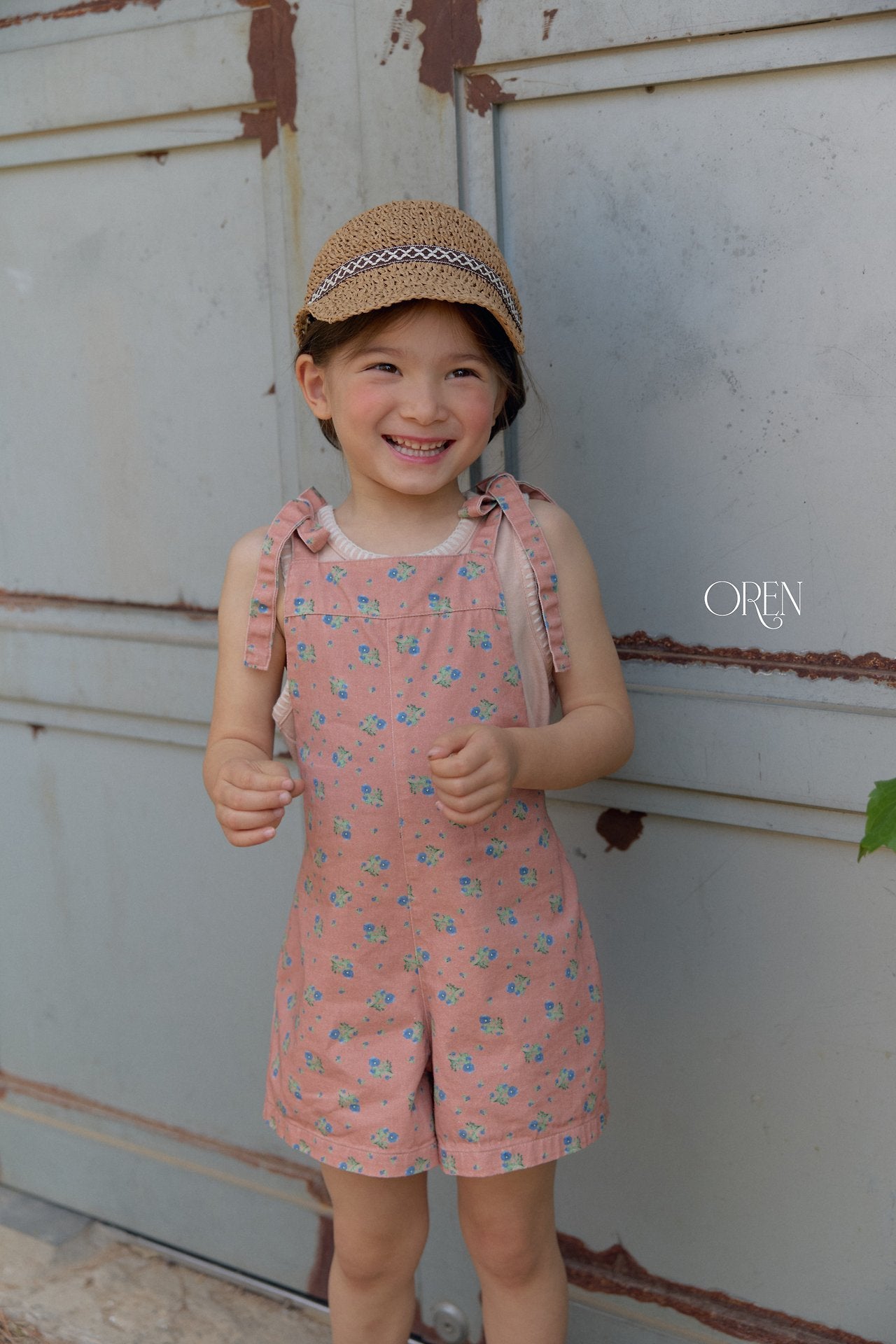 (予約) OREN /  Camellia Jumper Overalls