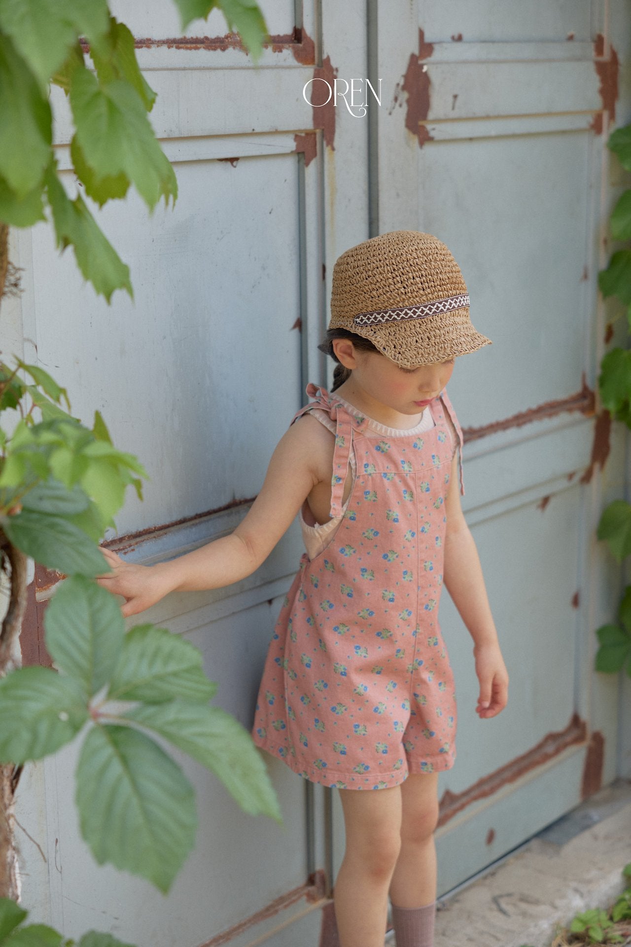 (予約) OREN /  Camellia Jumper Overalls