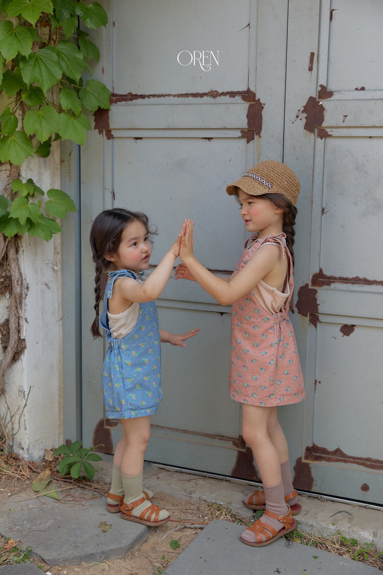 (予約) OREN /  Camellia Jumper Overalls