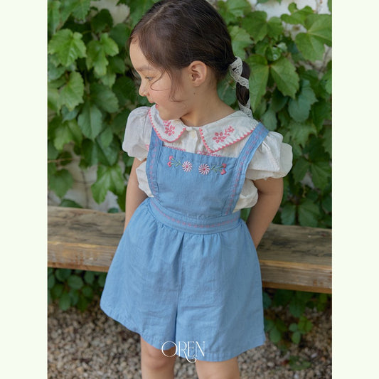 (予約) OREN / Soleil Denim Overalls