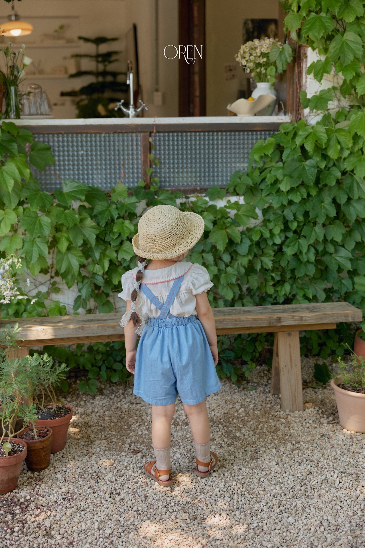 (予約) OREN / Soleil Denim Overalls