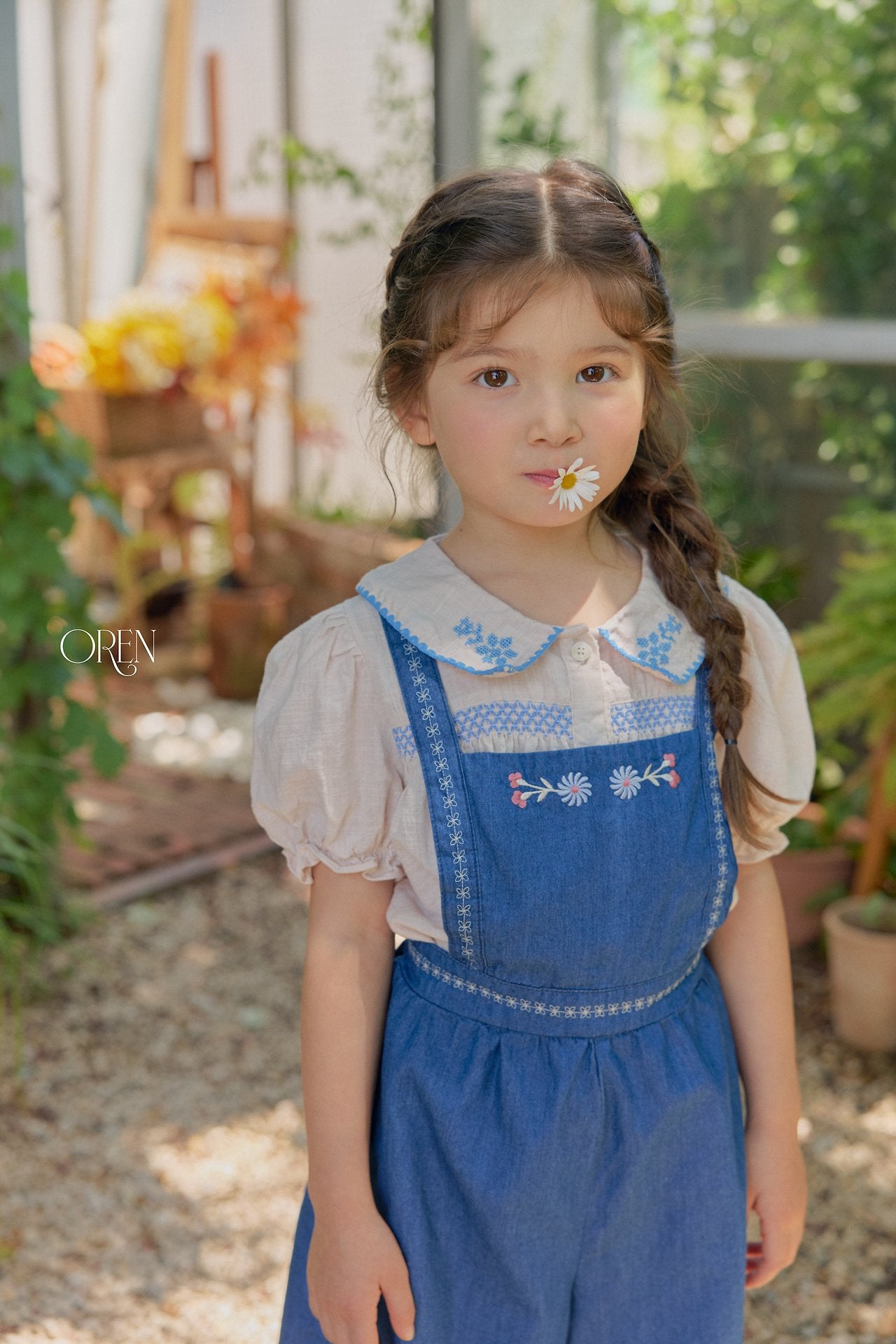 (予約) OREN / Soleil Denim Overalls